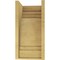 Ekena Millwork 9"W x 9"D x 18"H Wide Pescadero Rough Cedar Woodgrain TimberThane Corbel, Primed Tan CORUR09X09X18PECRCPR - alternate 4